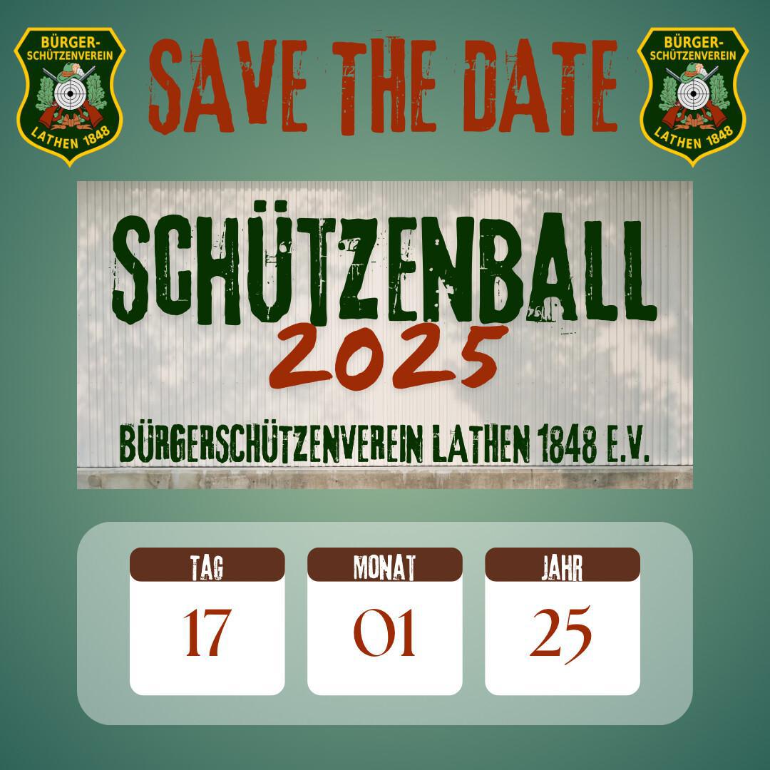 Save the date: Schützenball in Lathen