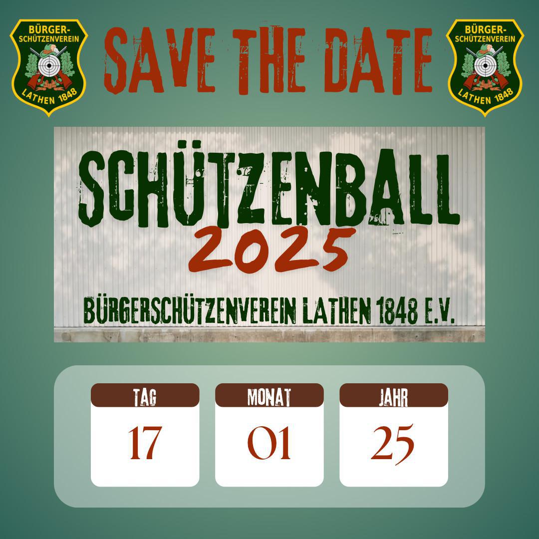 Schützenball - Bürgerschützenverein Lathen