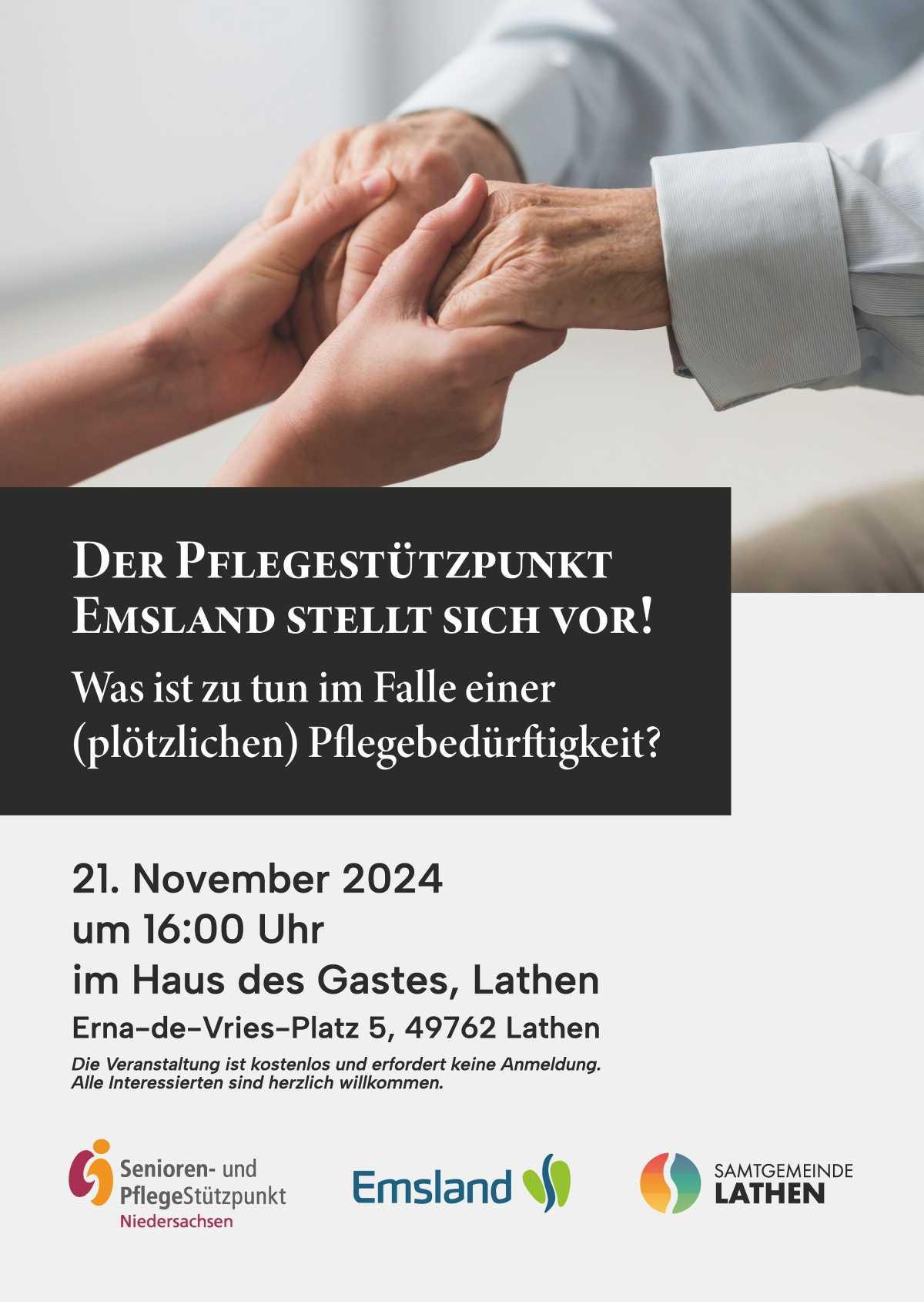 Der Pflegestützpunkt Emsland stellt sich vor!