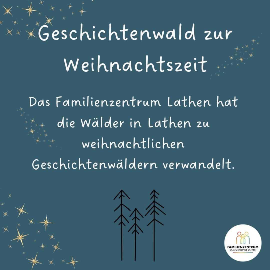 Kommt in den Weihnachtsgeschichtenwald! Kommt in den Weihnachtsgeschichtenwald!
