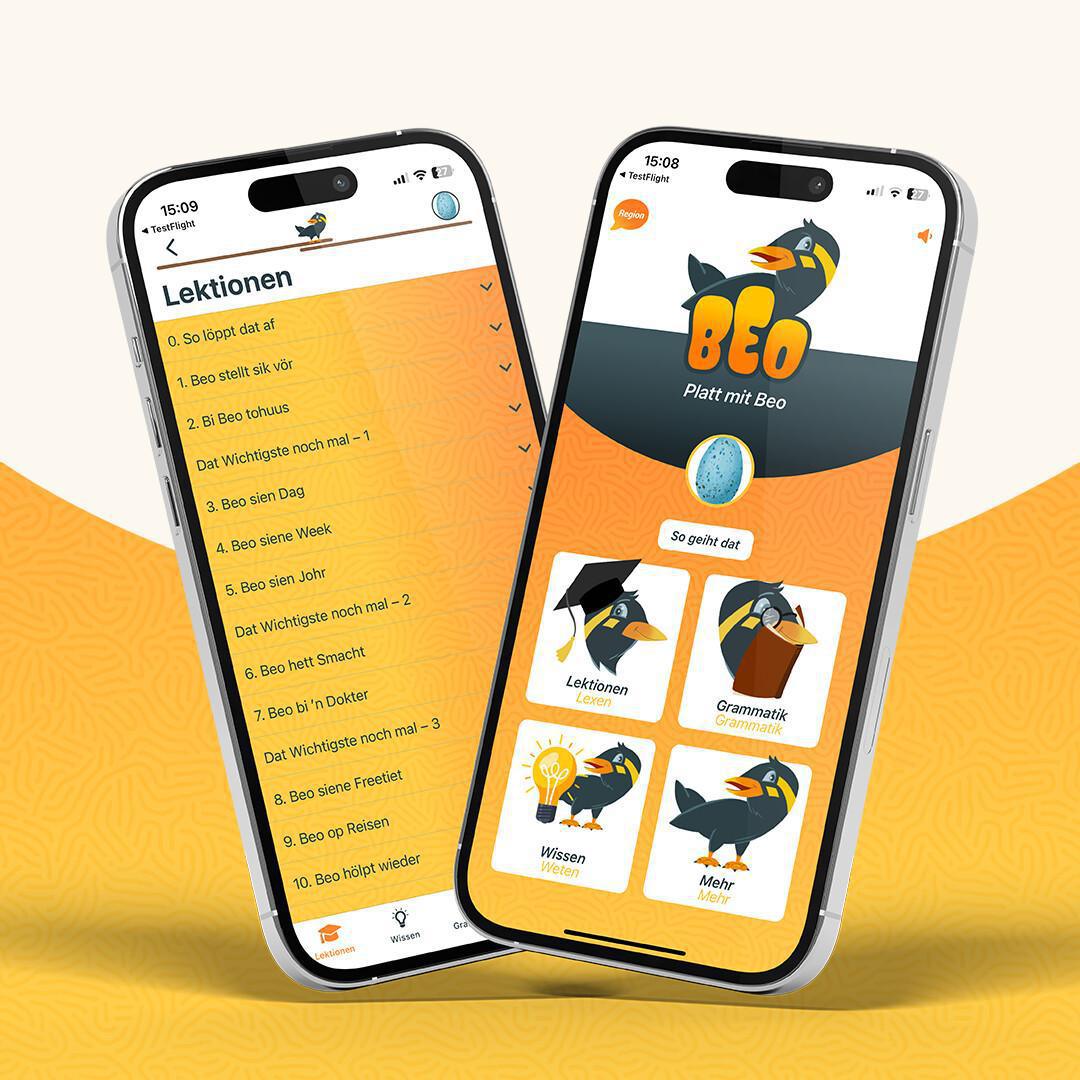 Mit dem Smartphone Plattdeutsch lernen Mit dem Smartphone Plattdeutsch lernen
