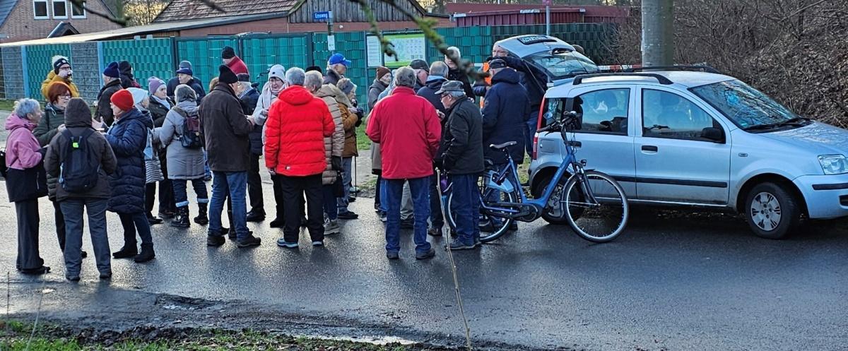 Winterwanderung zum Feuerwehrhaus Winterwanderung zum Feuerwehrhaus