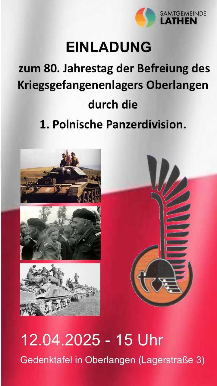 Gedenkveranstaltung zum 80. Jahrestag der Befreiung des Kriegsgefangenenlagers Oberlangen Gedenkveranstaltung zum 80. Jahrestag der Befreiung des Kriegsgefangenenlagers Oberlangen