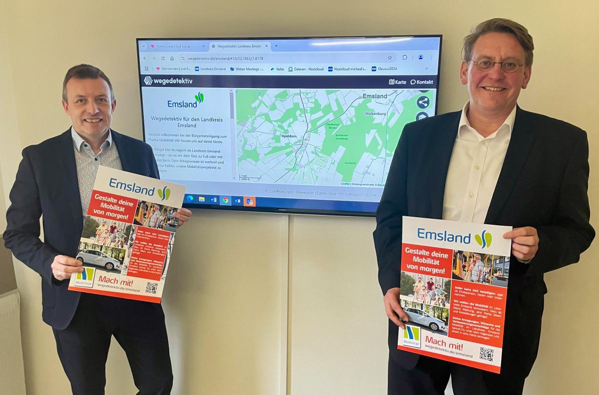 Emsländer betätigen sich als „Wegedetektive“ Emsländer betätigen sich als „Wegedetektive“