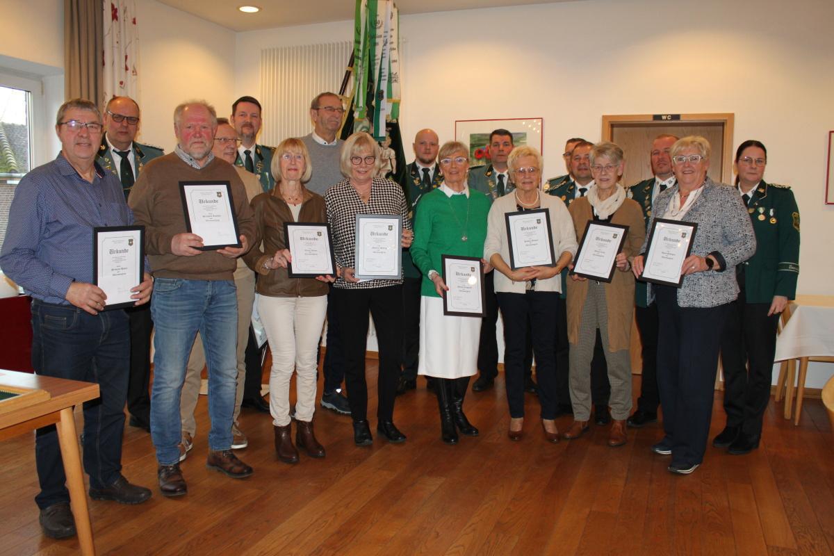 Satzungsänderungen auf der Generalversammlung des Bürgerschützenvereins Lathen