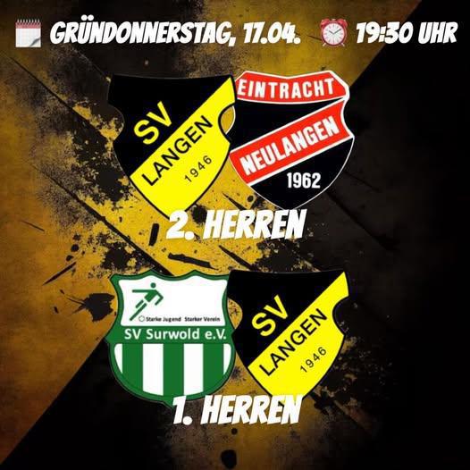Fußballspiele des SV Langen - 17.04.2025