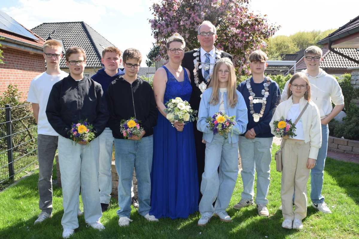 Neuer Schützenthron in Neulangen Neuer Schützenthron in Neulangen