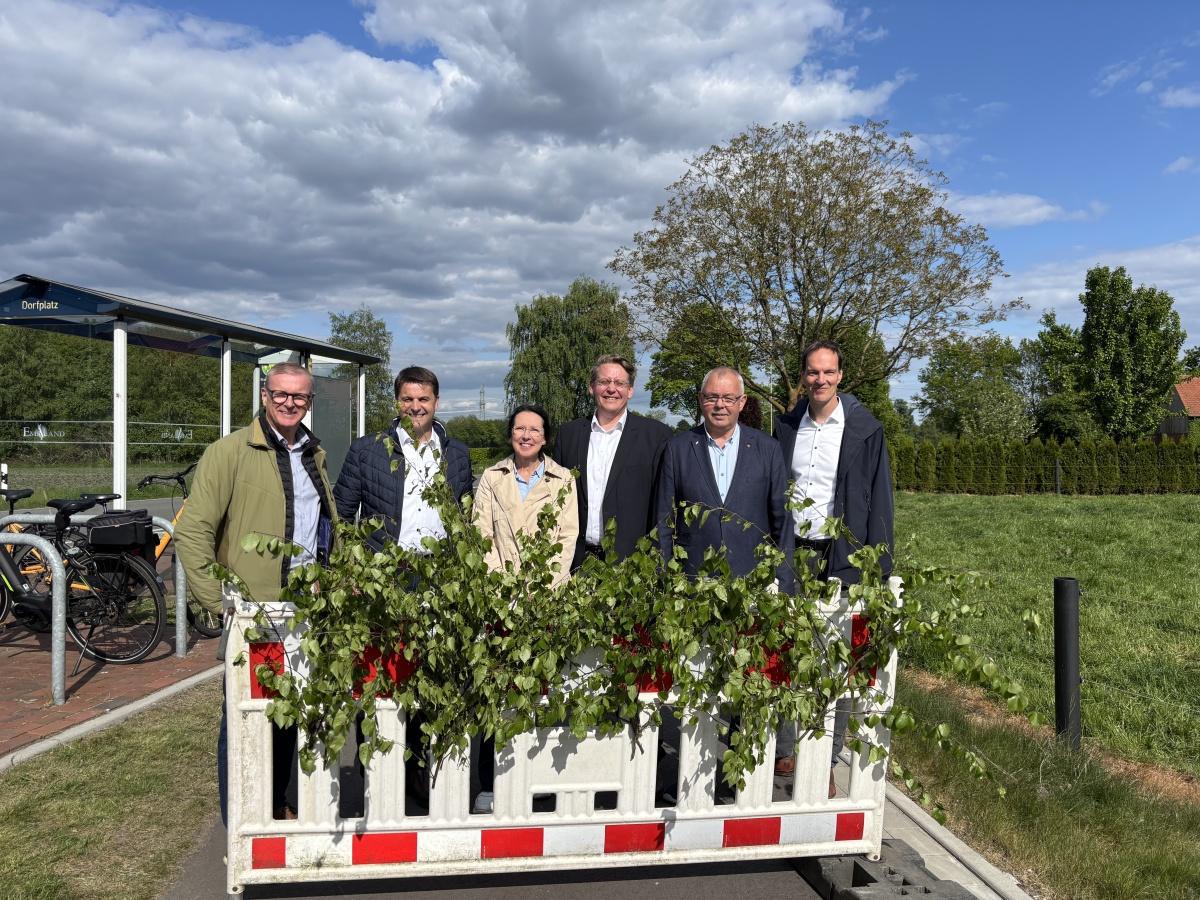 Freie und sichere Fahrt für Radler in Oberlangen