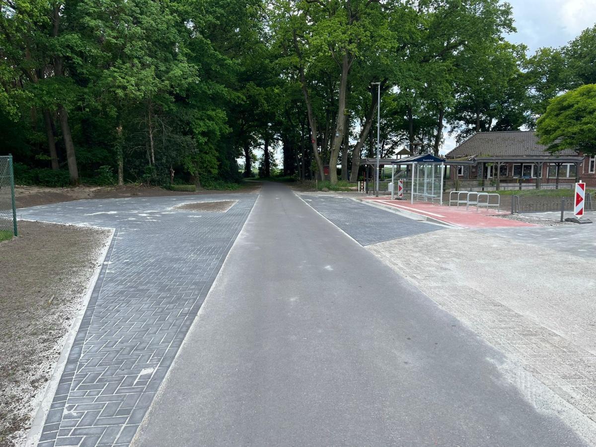 Neue Bushaltestelle in Fresenburg 