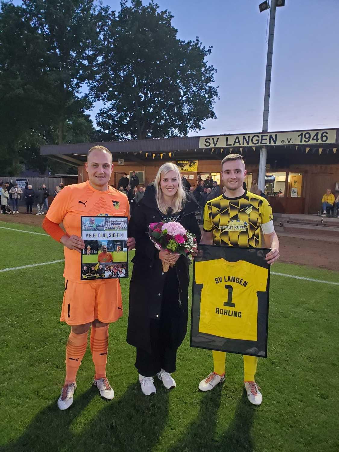 Verabschiedungen beim SV Langen Verabschiedungen beim SV Langen