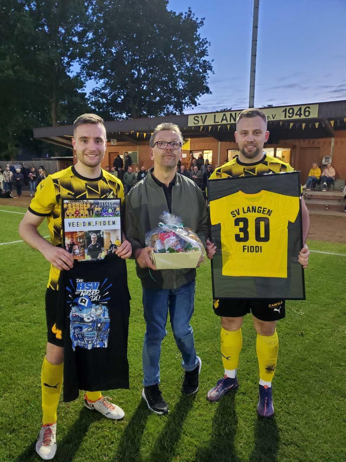 Verabschiedungen beim SV Langen Verabschiedungen beim SV Langen