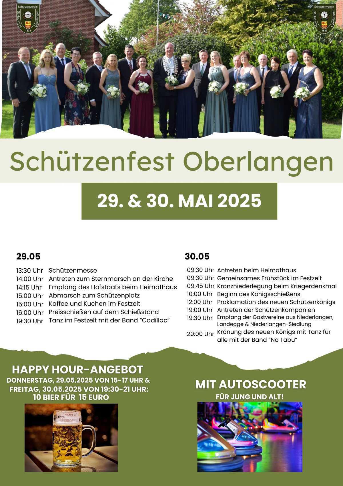 Schützenfest in Oberlangen
