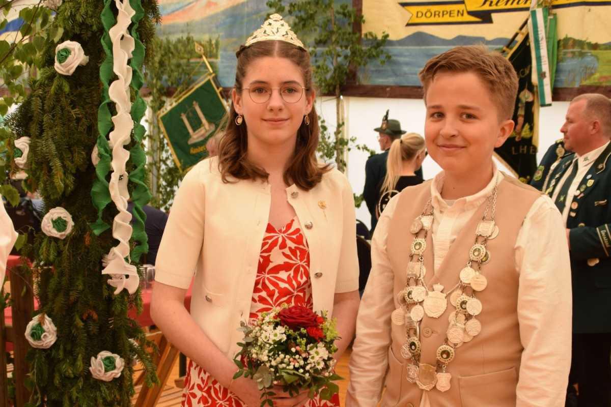 Kinderthron des Bürgerschützenvereins Lathen