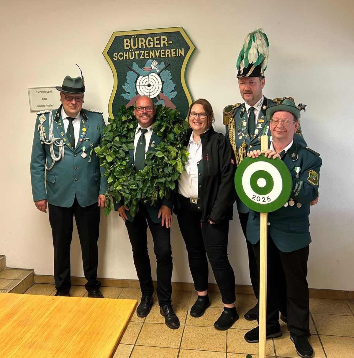 Neuer Schützenkönig beim Bürgerschützenverein Lathen e.V.
