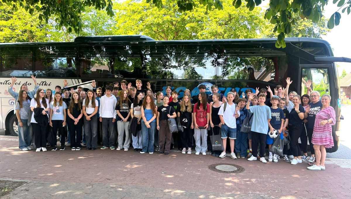 Austausch mit der polnischen Partnerschule Kiwity Austausch mit der polnischen Partnerschule Kiwity