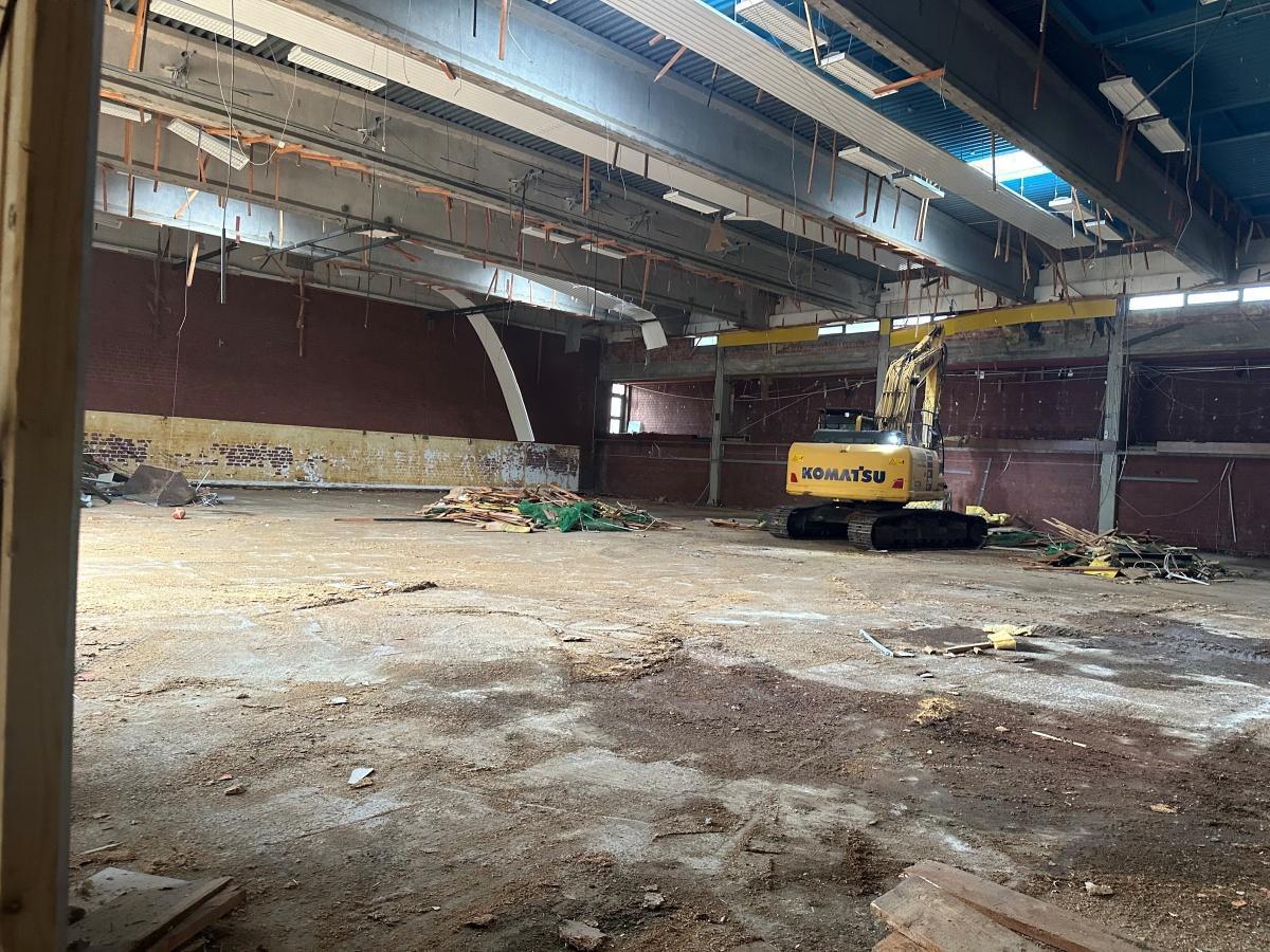Baustellenupdate - Sporthalle Lathen