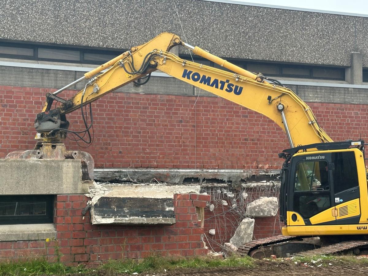 Baustellenupdate - Sporthalle Lathen