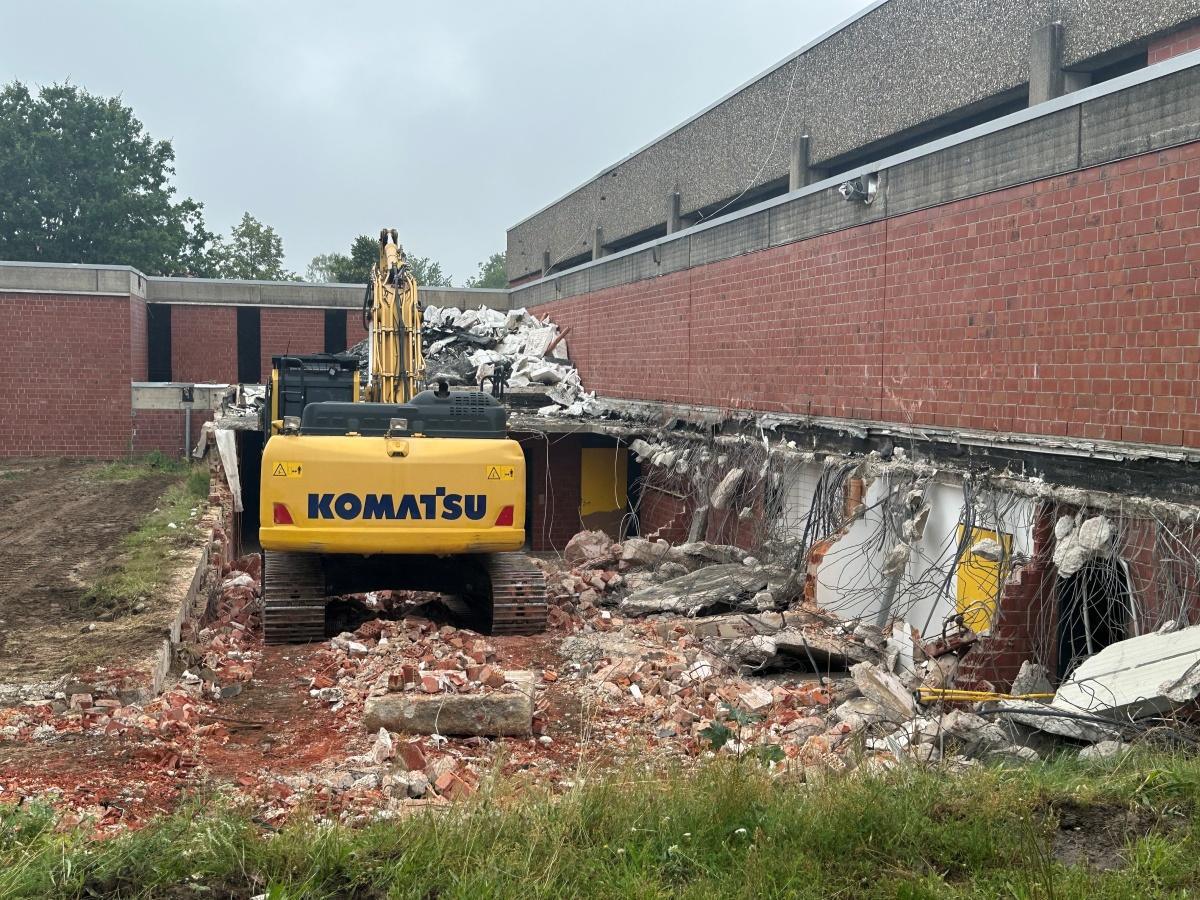 Baustellenupdate - Sporthalle Lathen