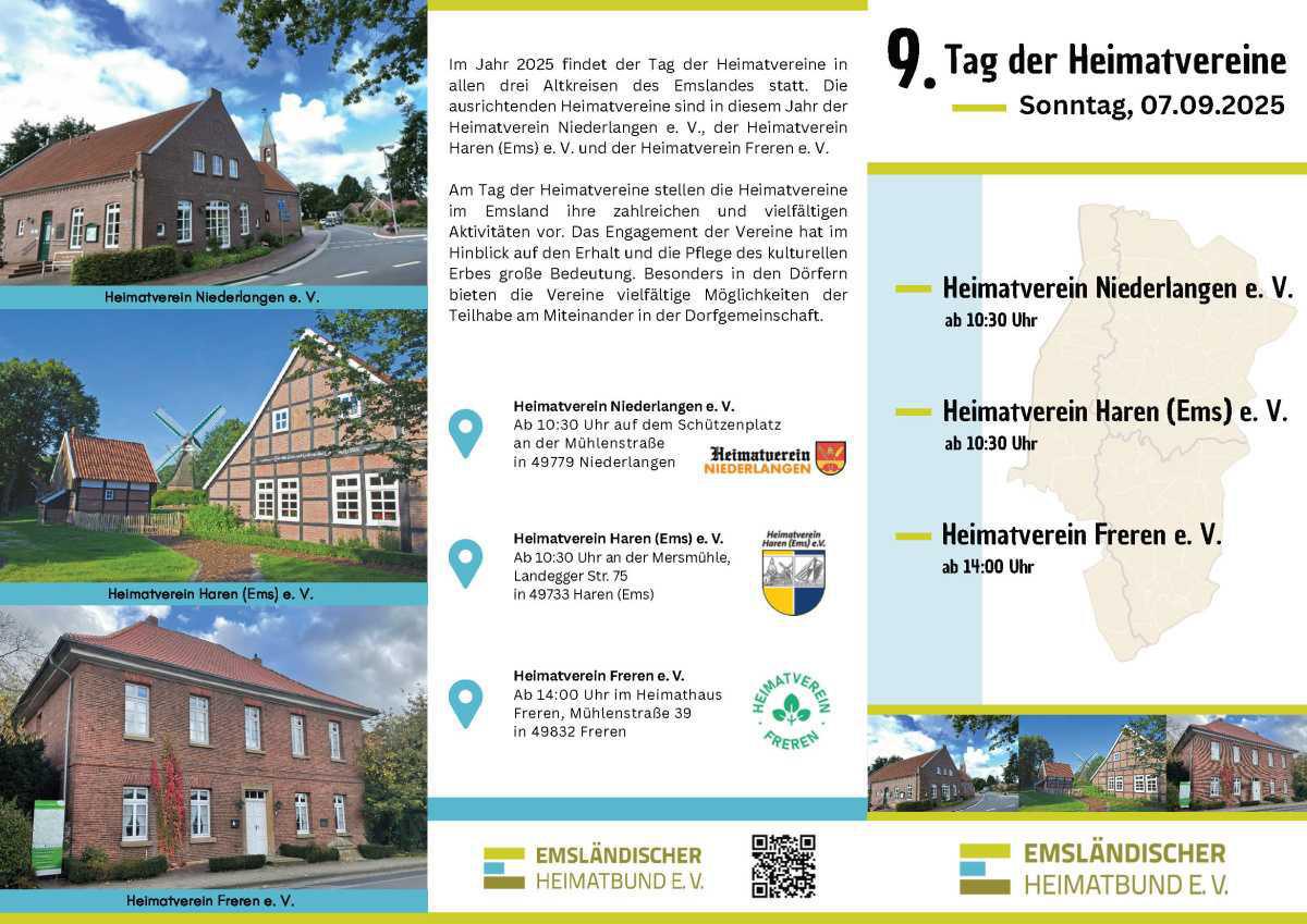 9. Tag der Heimatvereine am 07.September 2025 9. Tag der Heimatvereine am 07.September 2025
