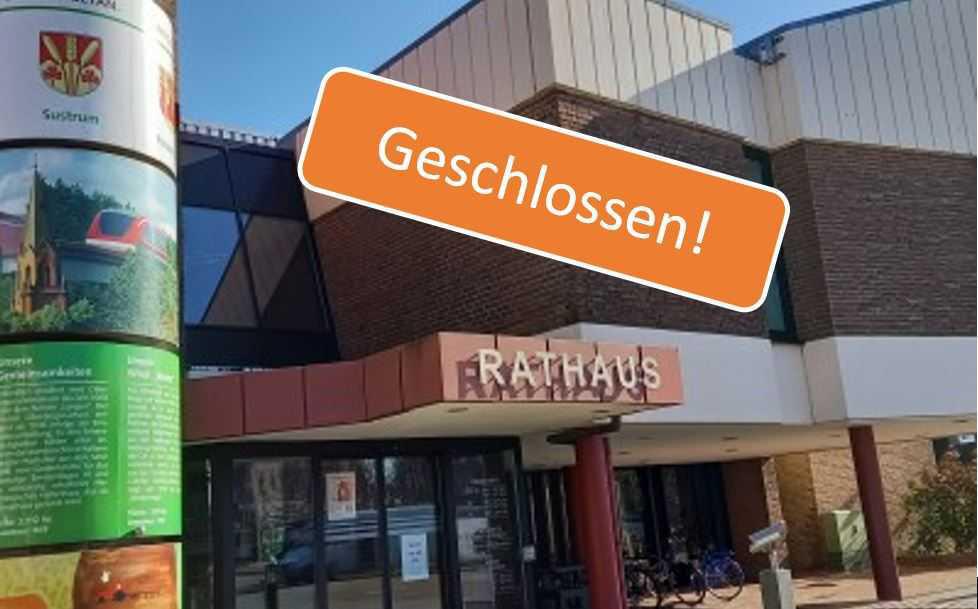 Eingeschränkte Öffnungszeiten des Lathener Rathauses am 08.09.2025 Eingeschränkte Öffnungszeiten des Lathener Rathauses am 08.09.2025