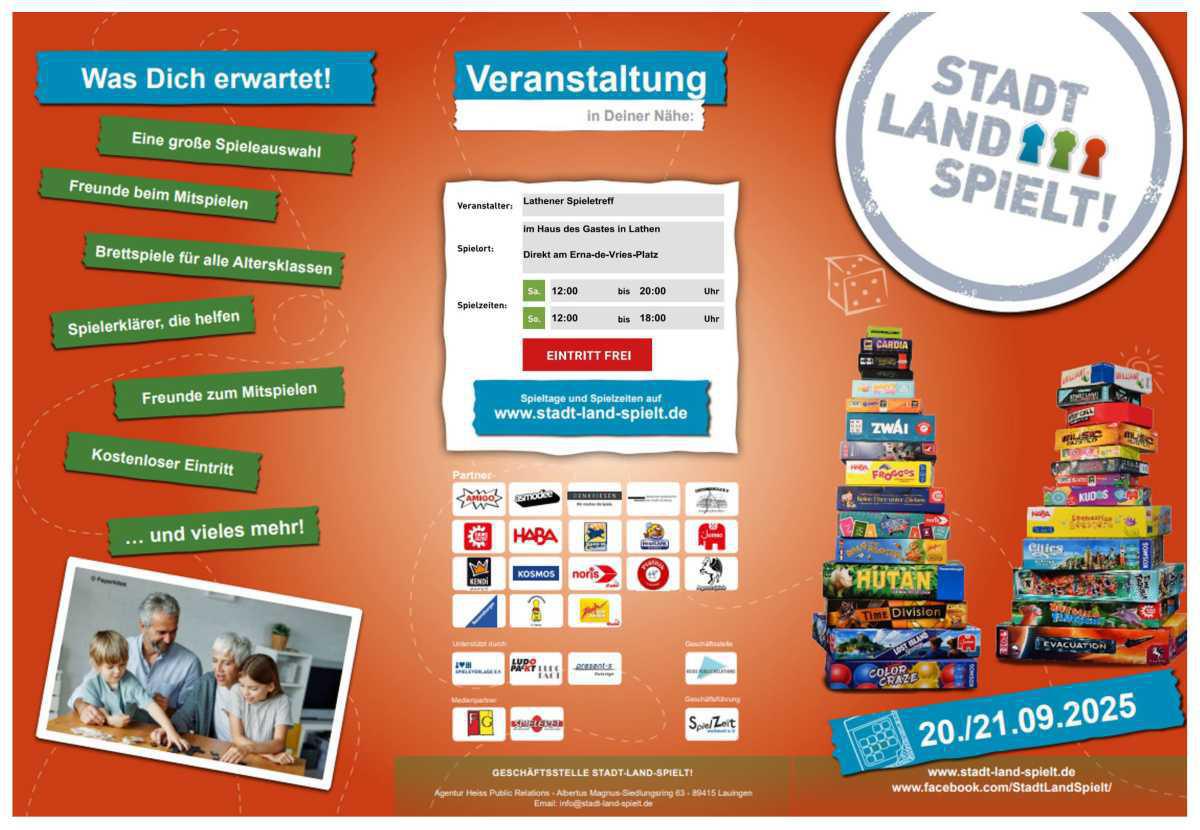 „Stadt Land Spielt!“ in Lathen – Ein Tag voller Spiel und Spaß für die ganze Familie