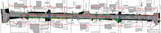 Straßensperrung in Sustrum, OT Sustrum-Moor