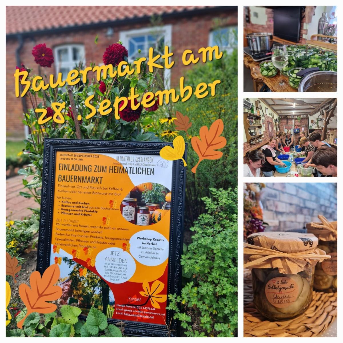 Bauernmarkt in Oberlangen - Heimathaus