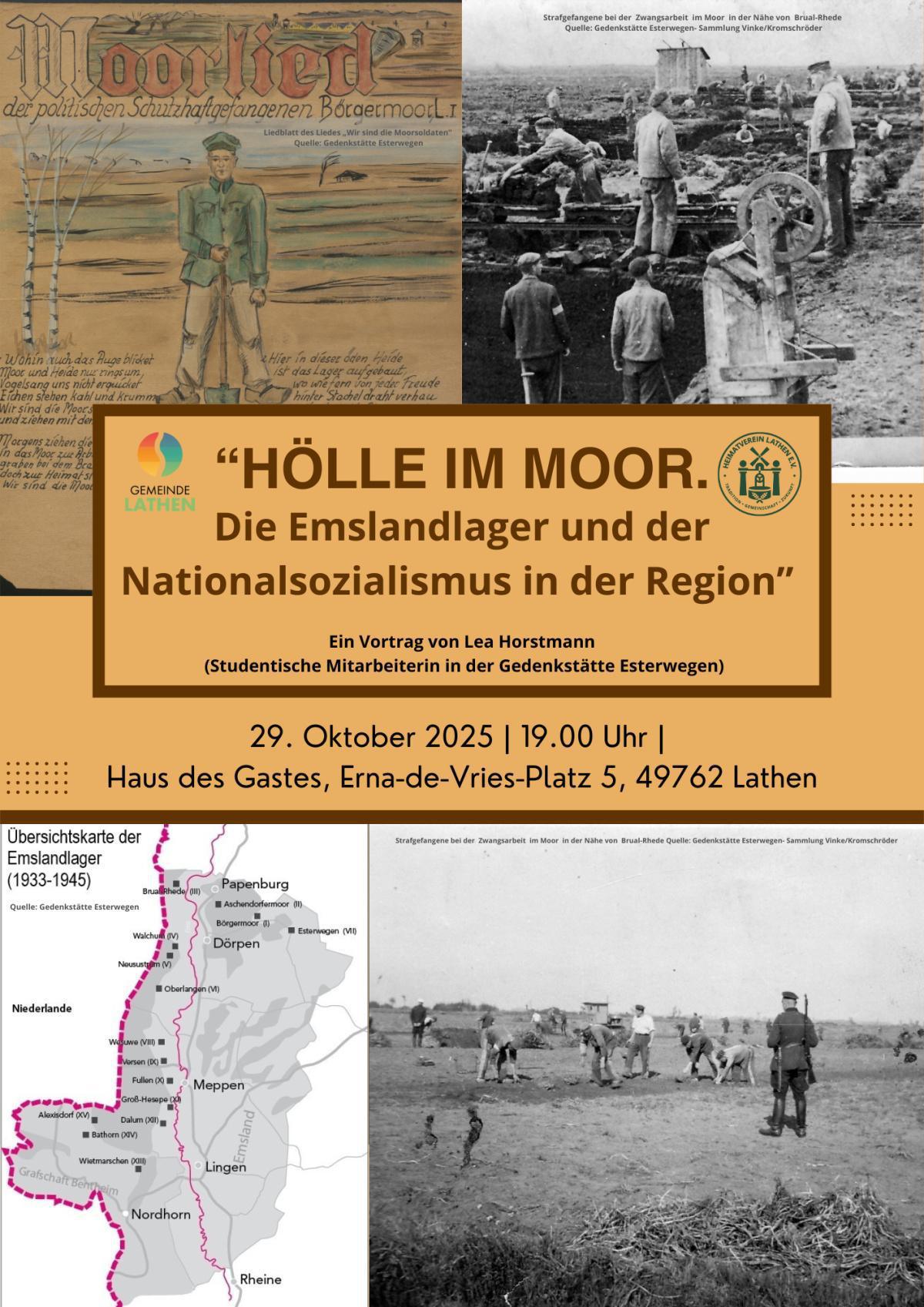 Hölle im Moor. Die Emslandlager und der Nationalsozialismus in der Region. Hölle im Moor. Die Emslandlager und der Nationalsozialismus in der Region.
