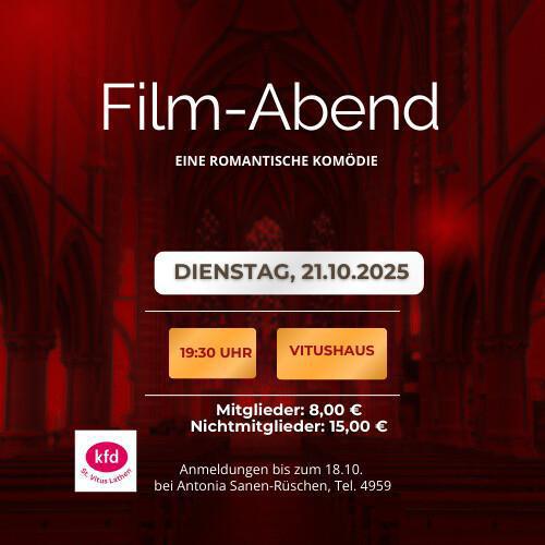 Film-Abend der kfd St. Vitus Lathen 