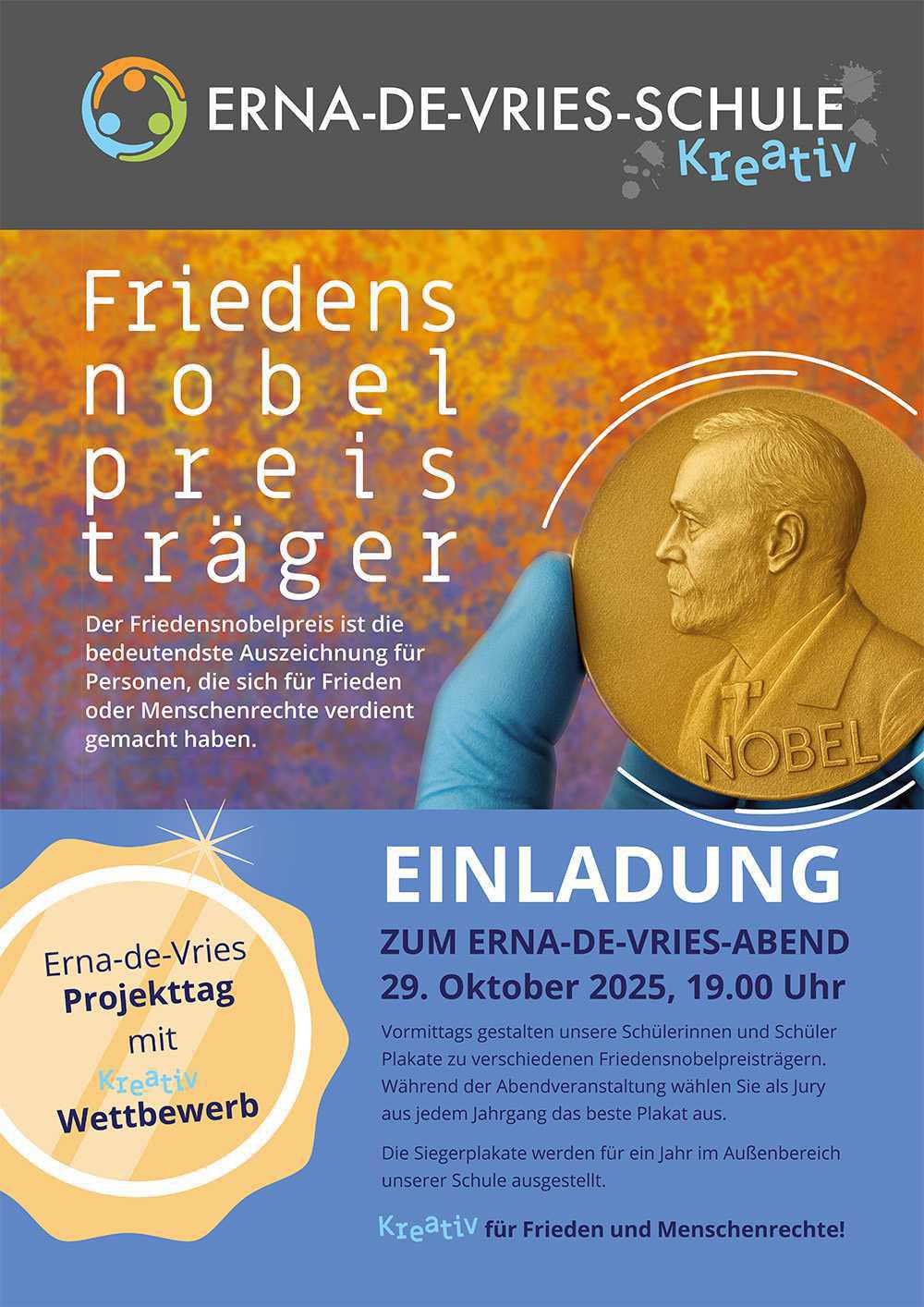 Erna-de-Vries-Abend 2025: Im Zeichen von Frieden und Menschenrechten