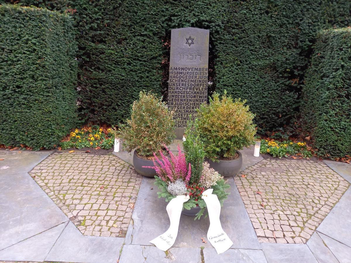 Gedenkveranstaltung zum 09. November - Reichspogromnacht