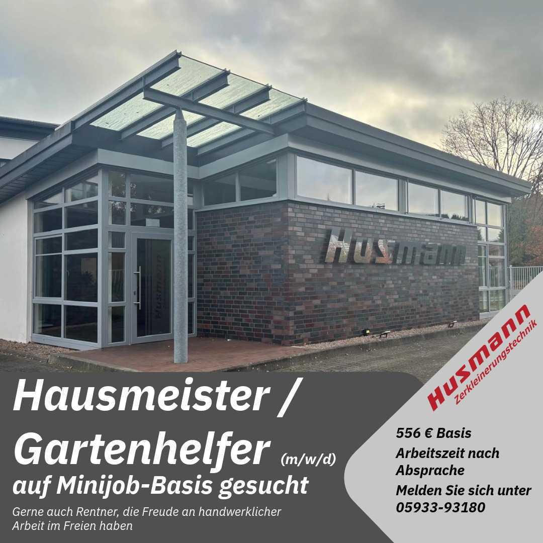 Hausmeister / Gartenhelfer (m/w/d)