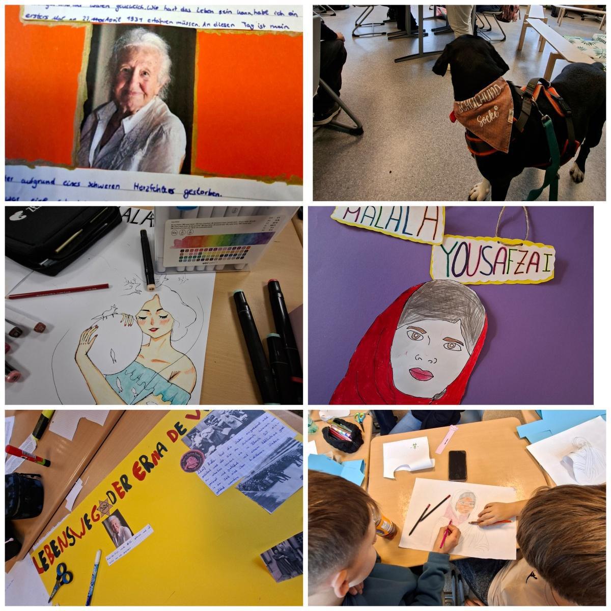 Erna-de-Vries-Projekttag 2025 – Kreativ für Frieden und Menschenrechte