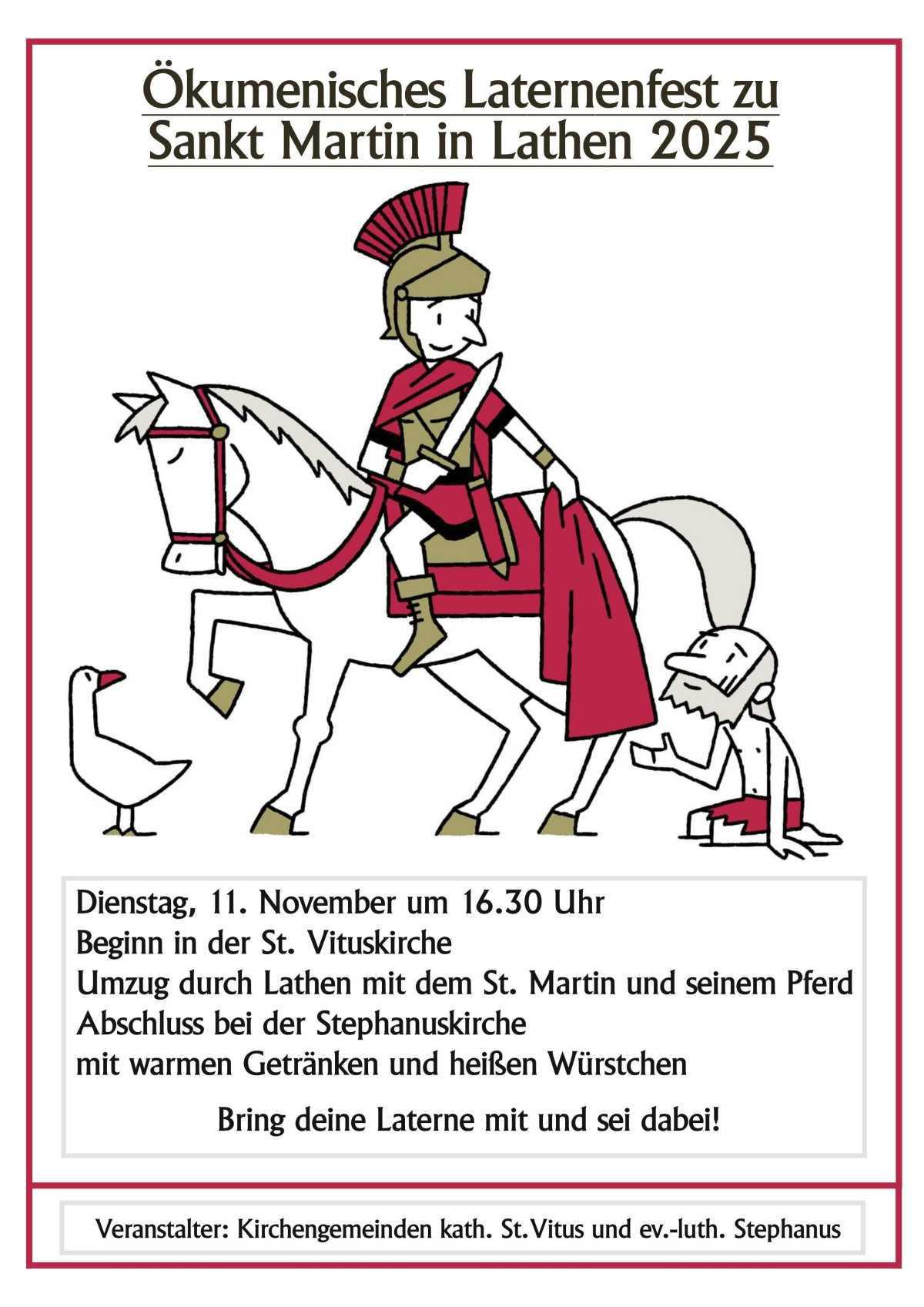 Ökumenisches Laternenfest zu Sankt Martin 