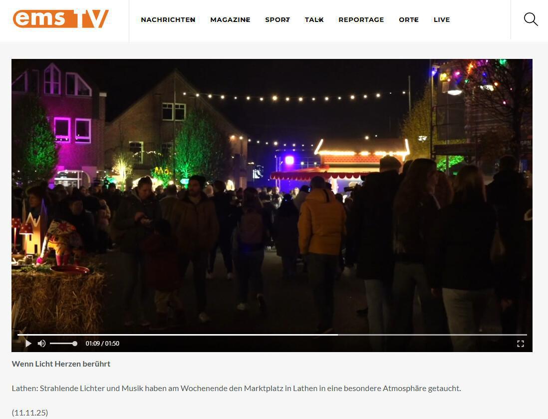 Lichterfest in Lathen Lichterfest in Lathen