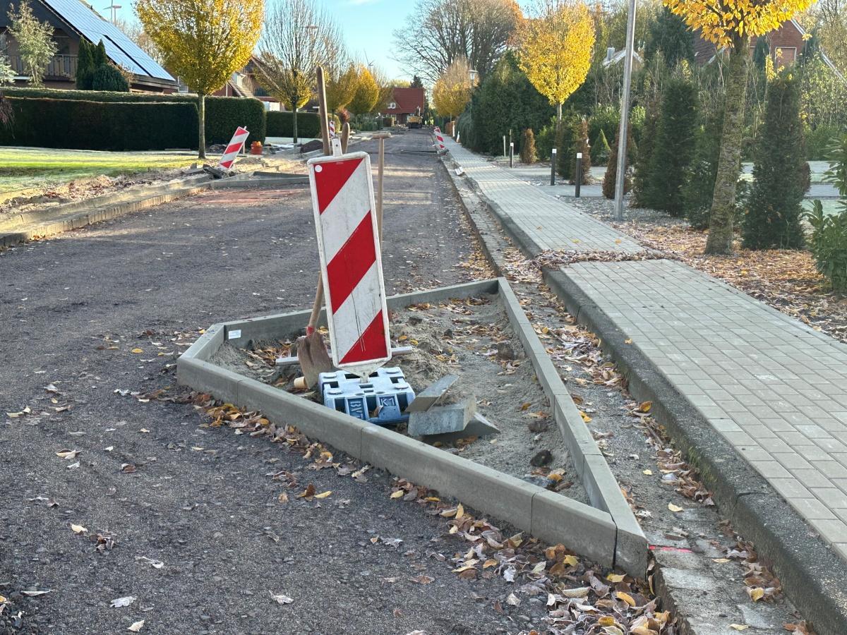Baustellenupdate zur Straßensperrung in Sustrum-Moor