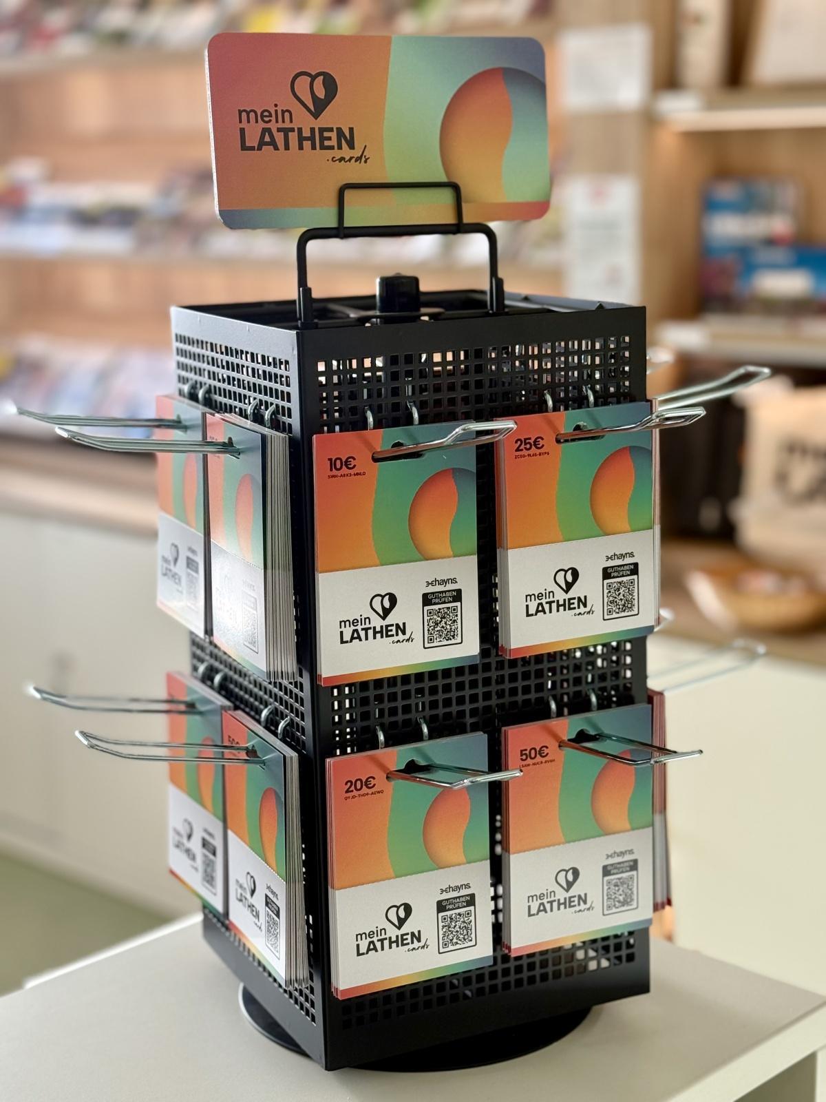 meinLATHENcards wieder ohne Einschränkungen einlösbar meinLATHENcards wieder ohne Einschränkungen einlösbar