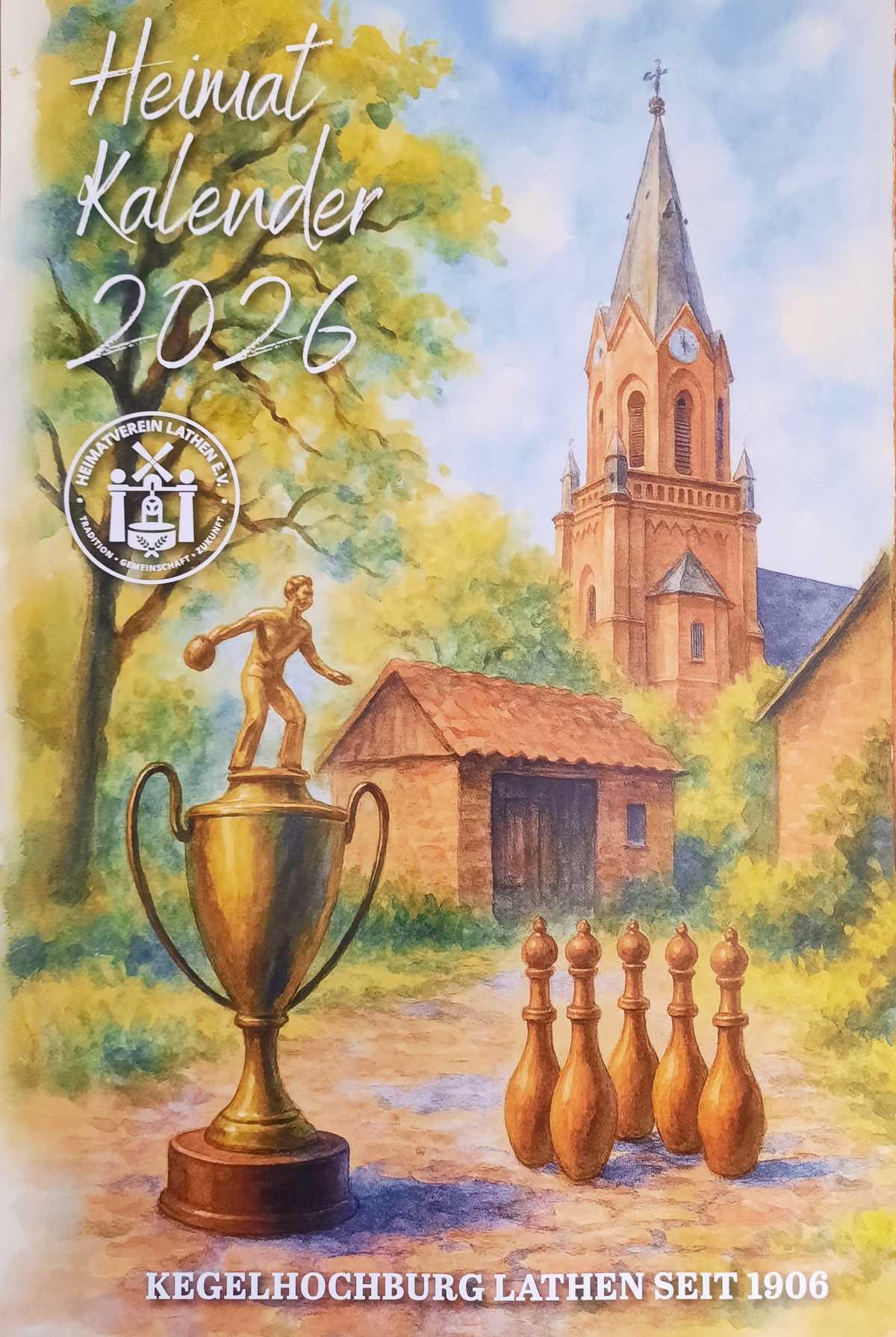 Er ist da - der Heimatkalender 2026 des Heimatvereins Lathen e. V. 