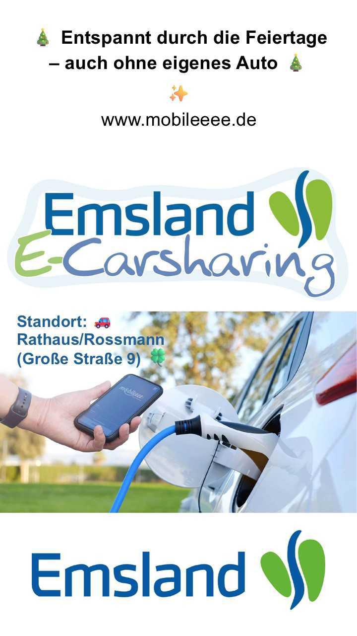 Jetzt E-Carsharing in Lathen nutzen – flexibel & elektrisch Jetzt E-Carsharing in Lathen nutzen – flexibel & elektrisch