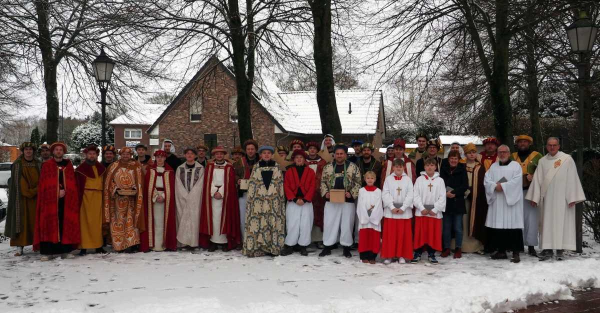 Sternsinger in Ober-/Niederlangen unterwegs