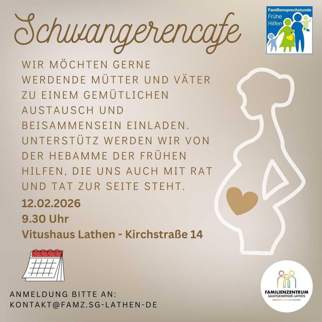 Herzliche Einladung zum Schwangerencafé! Herzliche Einladung zum Schwangerencafé!