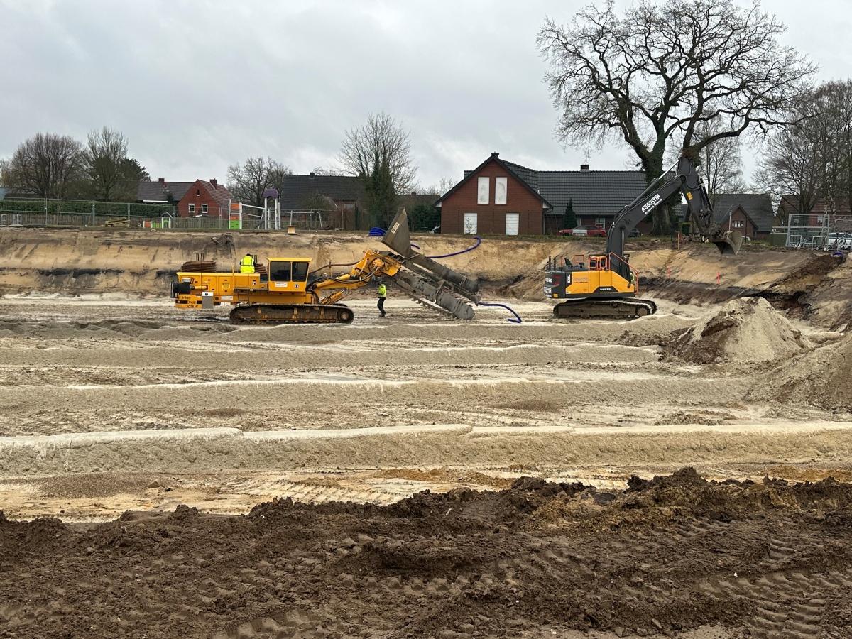 Baustellenupdate - Neubau Sporthalle Lathen