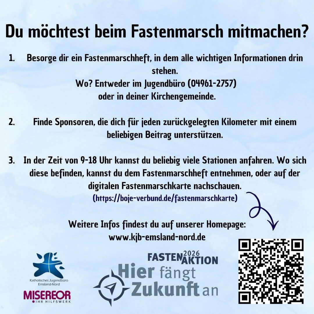 Misereor Fastenmarsch 2026 am 08.03.2026 - Mach mit! Misereor Fastenmarsch 2026 am 08.03.2026 - Mach mit!