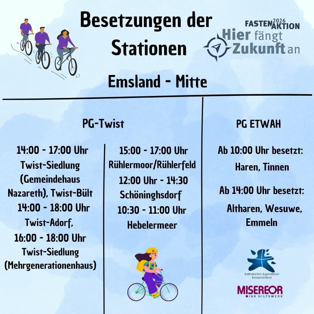 Misereor Fastenmarsch 2026 am 08.03.2026 - Mach mit!