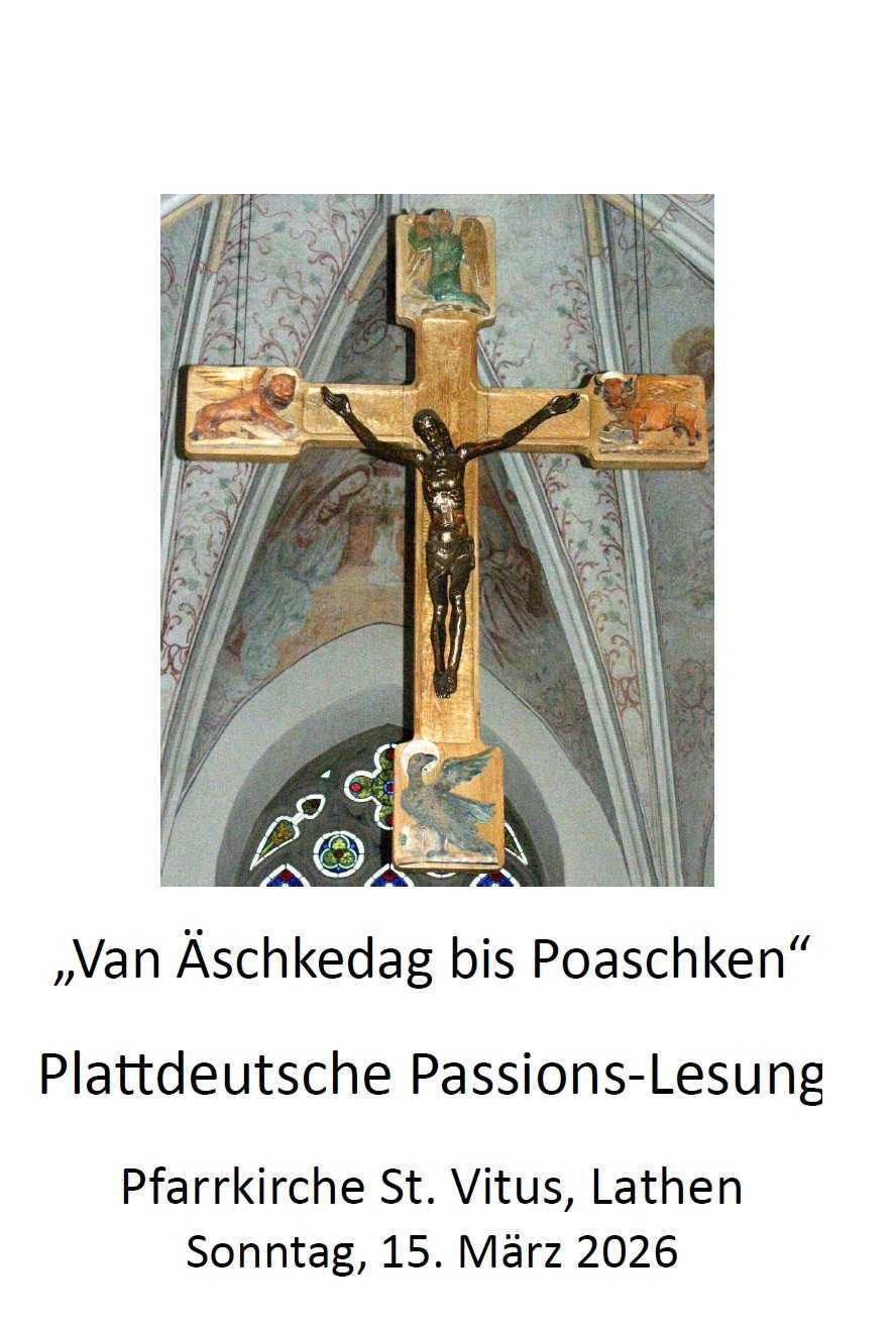 Plattdeutsche Passions-Lesung in der St. Vitus Kirche in Lathen