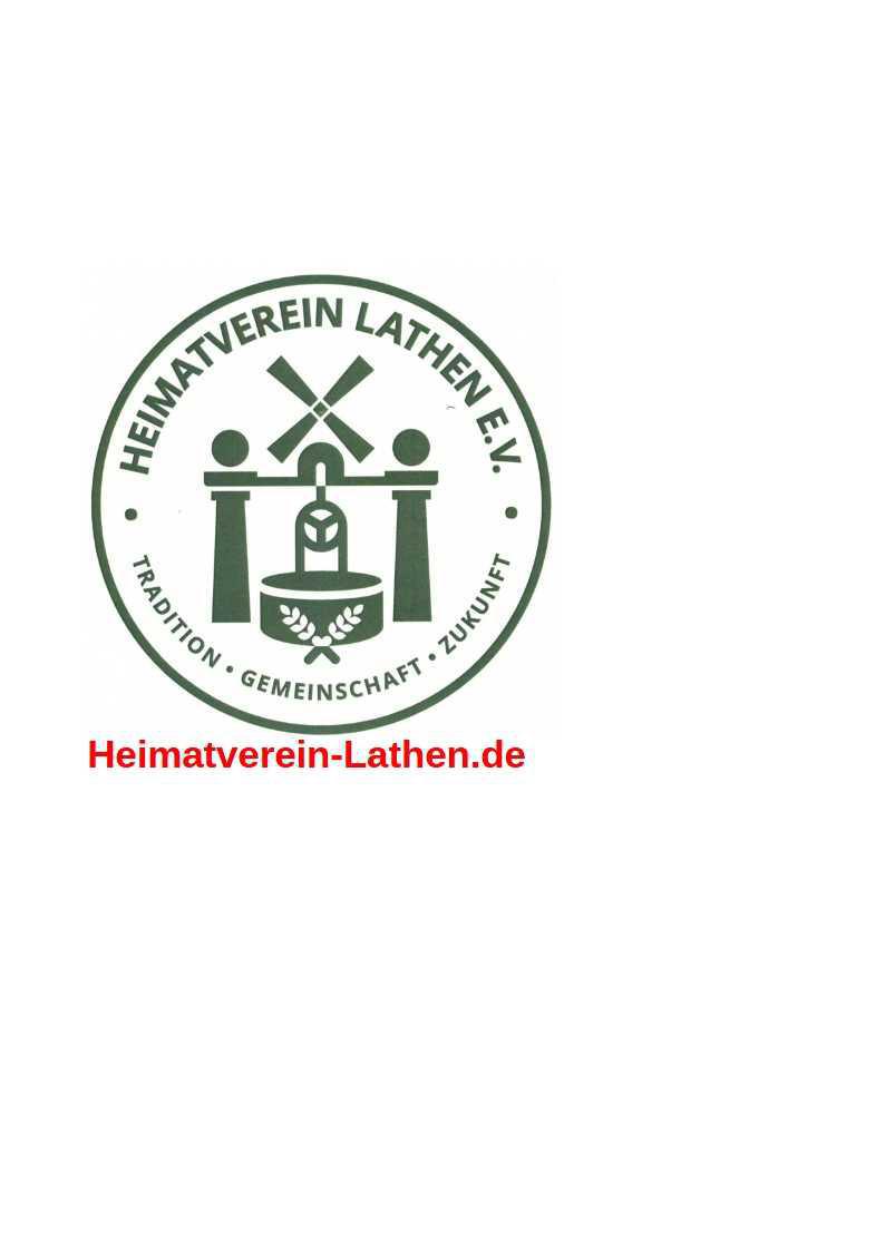 HV Lathen lädt ein zur Mitgliederversammlung am 23.04.2026 