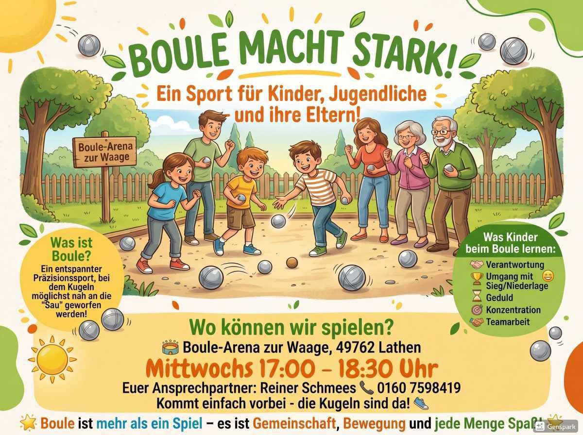 Boule macht stark - Ein Sport für Kinder, Jugendliche und Erwachsene 