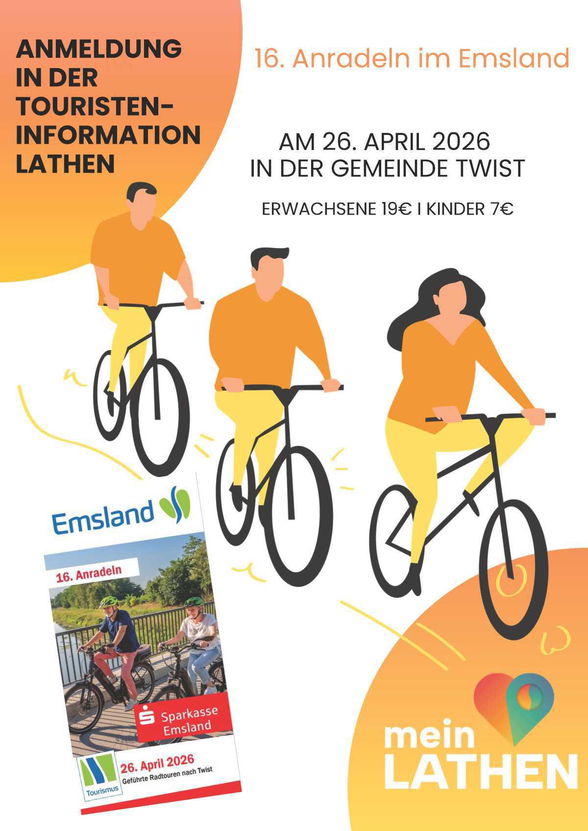 16. Anradeln im Emsland