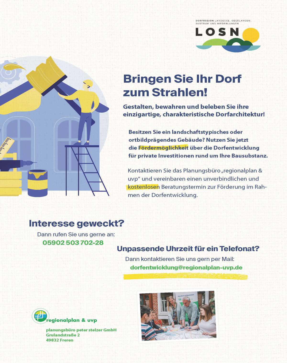 Bringen Sie Ihr Dorf zum Strahlen und ...