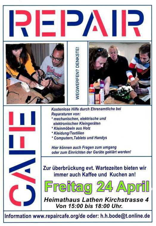 Repair-Café geöffnet